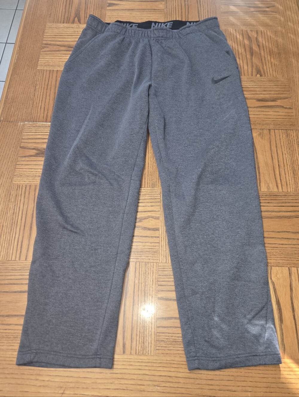 Mens Nike Size XL Dark Gray Tech Fleece Joggers